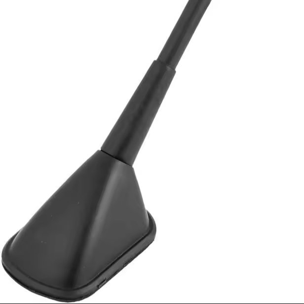 AUTUT Universal Decorative Car Antenna: Black Plastic Stick-on Roof Dummy Antenna for Vehicles